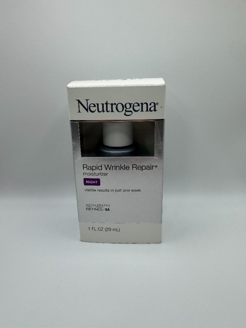 Neutrogena Rapid Wrinkle Repair Retinol Night Face Moisturizer 1 fl oz